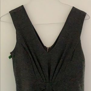 Express Dark Grey Ruched Dress